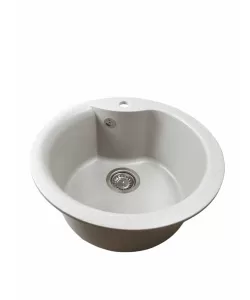 Chiuvetă din compozit de granit pentru bucătărie Safari bej ELEFANT PREMIUM 480 TURAS Chiuvetă din compozit de granit pentru bucătărie Safari bej ELEFANT PREMIUM 480 TURAS