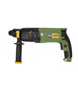 Ciocan Rotopercutor Procraft BH900 cu 900 W, 1100 rpm Carbuni rezerva, SDS