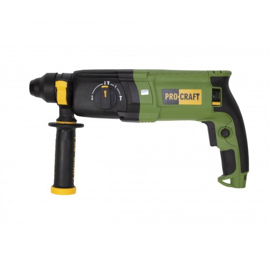 Ciocan Rotopercutor Procraft BH900 cu 900 W, 1100 rpm Carbuni rezerva, SDS Ciocan Rotopercutor Procraft BH900 cu 900 W, 1100 rpm Carbuni rezerva, SDS