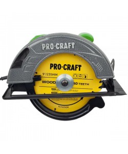 Circular electric de mana Procraft KR2830, 2.8 kW, 235 mm, 4500 rot/min