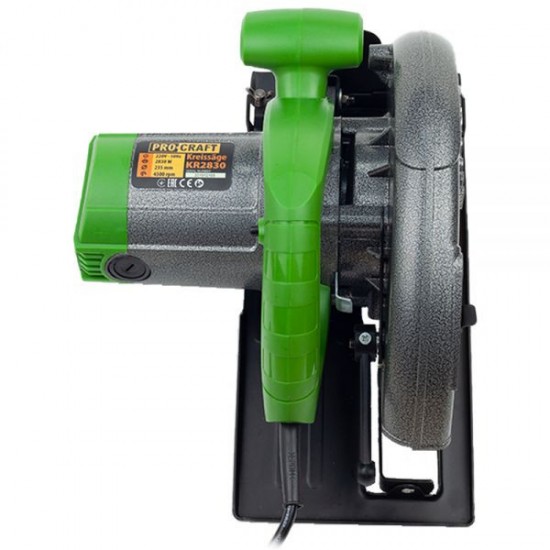 Circular electric de mana Procraft KR2830, 2.8 kW, 235 mm, 4500 rot/min
