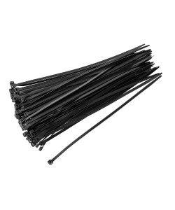 Colier plastic negru, 8x300, 100 bucati, VARGO V-118152