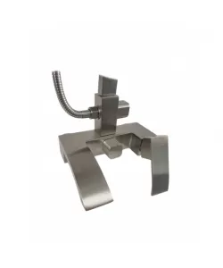 Coloana de dus Mixxus AMA-009-J, 120 cm baterie si para, monocomanda, furtun flexibil