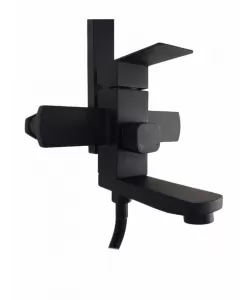 Coloana de dus Mixxus KUB-009-J NEGRU, 120 cm baterie si para, monocomanda, furtun flexibil Coloana de dus Mixxus KUB-009-J NEGRU, 120 cm baterie si para, monocomanda, furtun flexibil