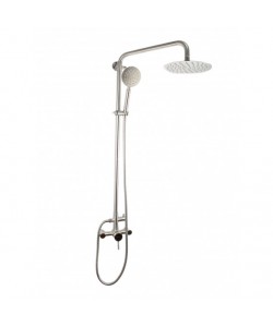 Coloana de dus Mixxus SAS-003-J, telescopica, 120 cm baterie si para, monocomanda, furtun flexibil