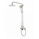 Coloana de dus Mixxus SAS-003-J, telescopica, 120 cm baterie si para, monocomanda, furtun flexibil