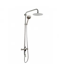 Coloana de dus Mixxus SUS-009-J, 120 cm baterie si para, monocomanda, furtun flexibil Coloana de dus Mixxus SUS-009-J, 120 cm baterie si para, monocomanda, furtun flexibil