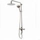 Coloana de dus Mixxus SUS-009-J, 120 cm baterie si para, monocomanda, furtun flexibil