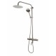 Coloana de dus Mixxus TMO-009-J, 120 cm baterie si para, monocomanda, furtun flexibil