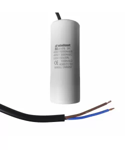 Condensator cu fire CBB60 80µF 50x127mm 450V, Elefant Condensator cu fire CBB60 80µF 50x127mm 450V, Elefant
