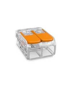 Conector derivatie slim 2 poli VARGO V-109496 Conector derivatie slim 2 poli VARGO V-109496