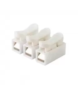 Conector rapid clipsare 3 poli VARGO V-108596 Conector rapid clipsare 3 poli VARGO V-108596