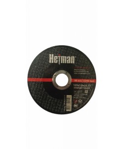 DISC ABRAZIV Hetman pentru metalinox 41 14A 125 1.6 22.23