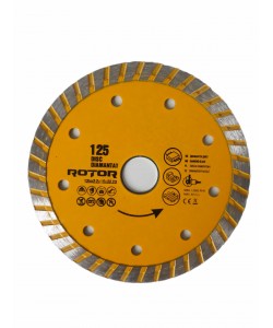 DISC DIAMANTAT 125x2.2 x10x22.23 Turbo Rotor