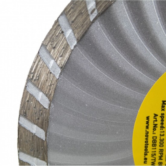 DISC DIAMANTAT Basic 115x7x22.23 Turbo NovoTools