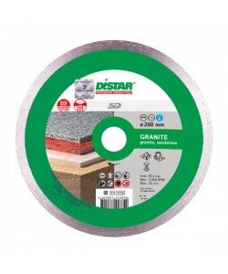 Disc diamantat Distar Granite, lama continua, 200,250,350 mm Ucraina Profesional