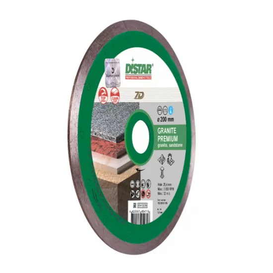 Disc diamantat Distar Granite Premium, Taiere Rapida, 200-350 mm Ucraina Profesional Disc diamantat Distar Granite Premium, Taiere Rapida, 200-350 mm Ucraina Profesional