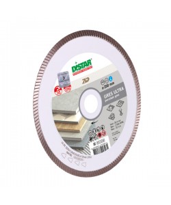 Disc diamantat Distar Gres Ultra, 200 mm, 250 mm ceramica dura, granit, Ucraina Profesional