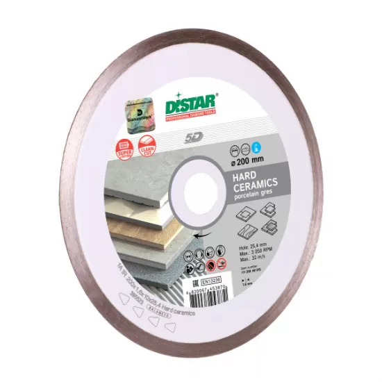 Disc diamantat Distar Hard Ceramics, 200 mm, 250 mm toate place ceramice, Ucraina Profesional Disc diamantat Distar Hard Ceramics, 200 mm, 250 mm toate place ceramice, Ucraina Profesional