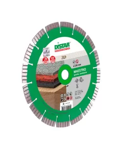 Disc diamantat Distar Maestro 125-230 mm, Segmentat, Granit Disc diamantat Distar Maestro 125-230 mm, Segmentat, Granit