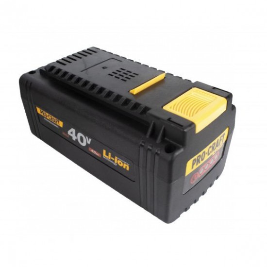 Drujba cu acumulator Procraft PKA 40LI, Li-ion, 40 V, 4.0 Ah, 5000 rotatii