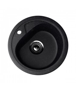 ES-10-308 chiuveta compozit, negru ECOSTONE