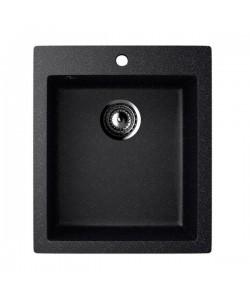 ES-14-308 chiuveta compozit, negru ECOSTONE
