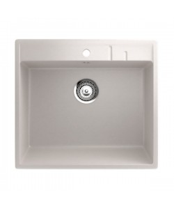 ES-15-331 chiuveta compozit, alb-crem ECOSTONE