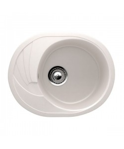 ES-17-331 chiuveta compozit, alb-crem ECOSTONE