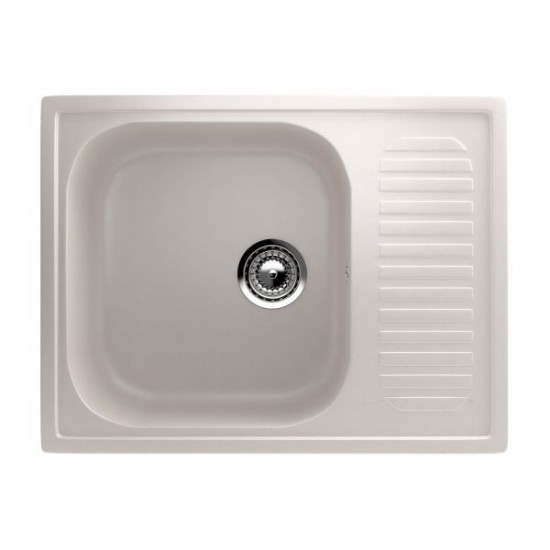 ES-18-331 chiuveta compozit, alb-crem ECOSTONE