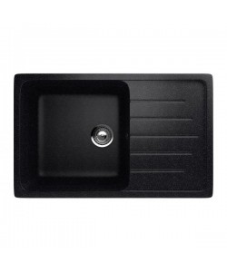 ES-19-308 chiuveta compozit, negru ECOSTONE
