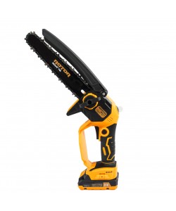 Fierastrau cu lant si acumulator ROTOR RMC21-8, 21V / 2Ah, Brushless , Ungere lanț ,