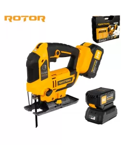 Fierastrau pendular pe acumulator ROTOR RJS21,21V/ 3 Ah, 750W, 3000 rot/min Fierastrau pendular pe acumulator ROTOR RJS21,21V/ 3 Ah, 750W, 3000 rot/min