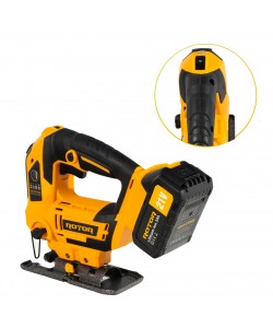 Fierastrau pendular pe acumulator ROTOR RJS21,21V/ 3 Ah, 750W, 3000 rot/min