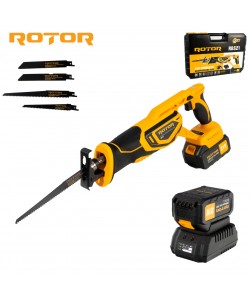 Fierastrau tip sabie cu acumulator ROTOR RBS21, 21 V/3 Ah, 750 W, 2900 rot/min