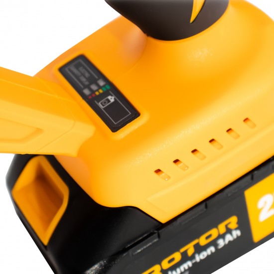 Fierastrau tip sabie cu acumulator ROTOR RBS21, 21 V/3 Ah, 750 W, 2900 rot/min