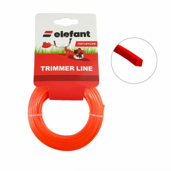 FIR TAMBUR (PATRAT) 1.6mm x 15m, Elefant FIR TAMBUR (PATRAT) 1.6mm x 15m, Elefant