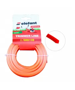 FIR TAMBUR (PATRAT) 2.7mm x 15m, Elefant FIR TAMBUR (PATRAT) 2.7mm x 15m, Elefant