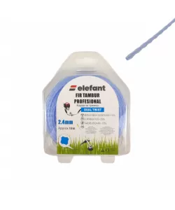 FIR TAMBUR (PATRAT DUAL TWIST BLUEMARINE) 2.4mm x 15 m FIR TAMBUR (PATRAT DUAL TWIST BLUEMARINE) 2.4mm x 15 m