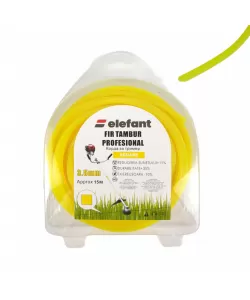 FIR TAMBUR (PATRAT YELLOW) 3.5mm x 15m, Elefant FIR TAMBUR (PATRAT YELLOW) 3.5mm x 15m, Elefant