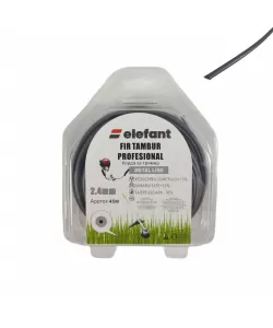 FIR TAMBUR (ROTUND METAL LINE SILVER) 2.4mm x 15 m FIR TAMBUR (ROTUND METAL LINE SILVER) 2.4mm x 15 m