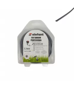 FIR TAMBUR (ROTUND METAL LINE SILVER) 2.7mm x15 m FIR TAMBUR (ROTUND METAL LINE SILVER) 2.7mm x15 m