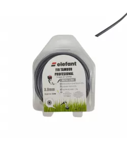 FIR TAMBUR (ROTUND METAL LINE SILVER) 3.0mm x 15m, Elefant FIR TAMBUR (ROTUND METAL LINE SILVER) 3.0mm x 15m, Elefant