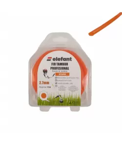 FIR TAMBUR (ROTUND ORANGE) 2.7mm x 15m FIR TAMBUR (ROTUND ORANGE) 2.7mm x 15m