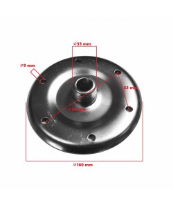 Flansa SS din otel-inox pentru hidrofor 24L, Elefant