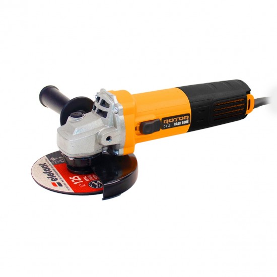 Flex Polizor unghiular cu Variator ROTOR RAG1100E, 1000 W, 11000 rpm, 125mm Flex Polizor unghiular cu Variator ROTOR RAG1100E, 1000 W, 11000 rpm, 125mm