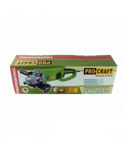 Flex Polizor Unghiular Procraft PW 2550, 2 kW, 6500 rpm, Panza 230 mm, pornire lenta Maner 180 grade
