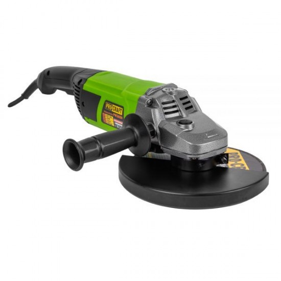 Flex Polizor Unghiular Procraft PW 2650, 2.65 kW, 6500 rpm, Panza 230 mm, Putere 2600W, pornire Soft Start