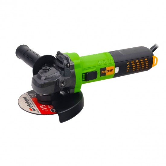 Flex polizor unghiular PW2200 PROCRAFT 1100W, 11000 rpm, Diametru disc 125 mm