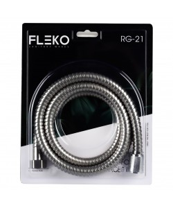 Furtun de dus flexibil din otel inoxidabil, Lungime 150cm FLEKO RG-21-A